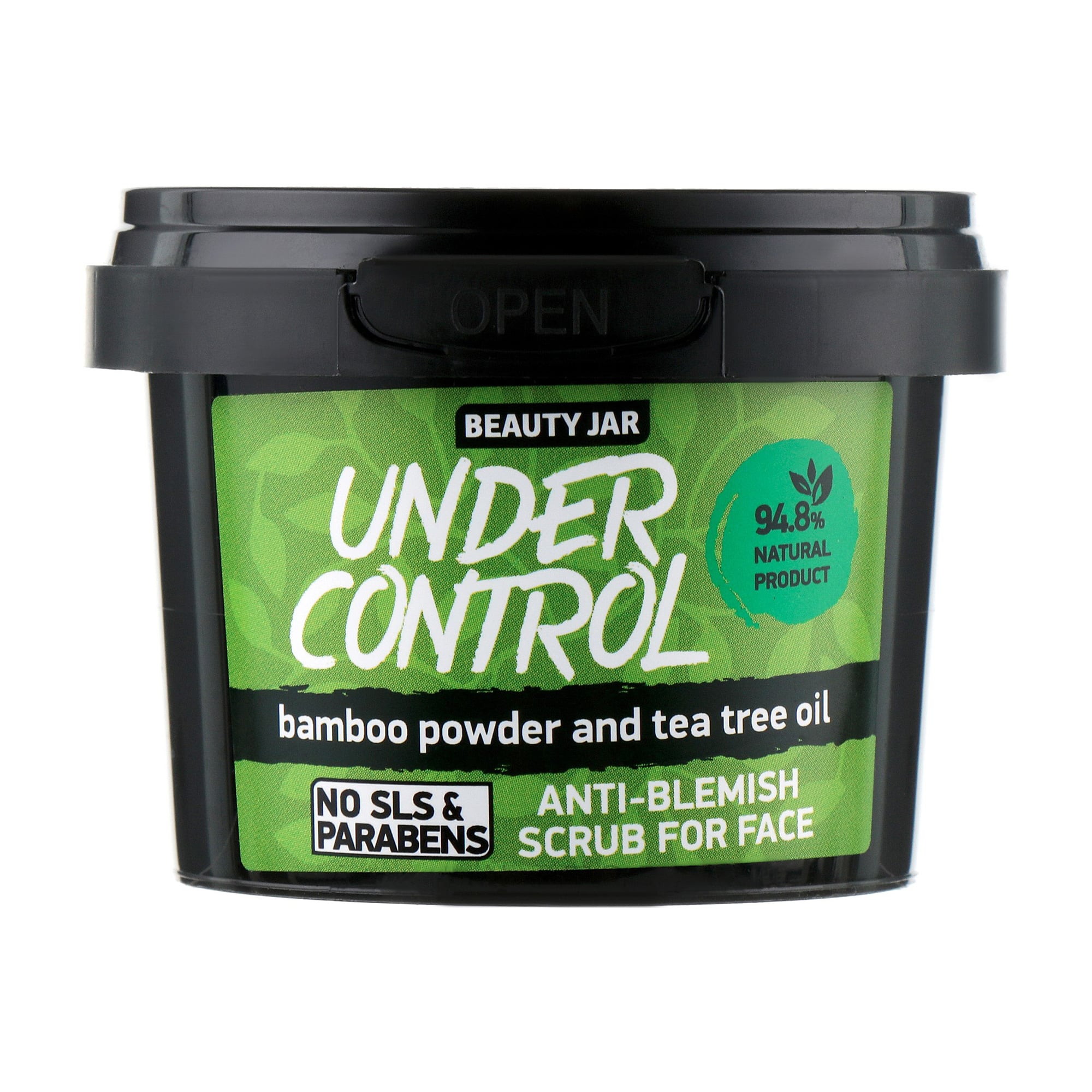 Скраб для обличчя Beauty Jar Under Control Anti-Blemish Scrub For Face, 120 г